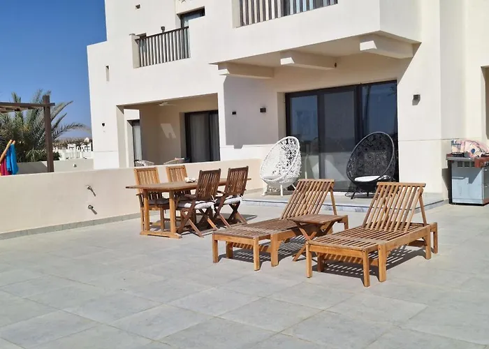 El Gouna, Modern 1br Fanadir Marina Terrace, Wifi, Parking Walk To Restaurants