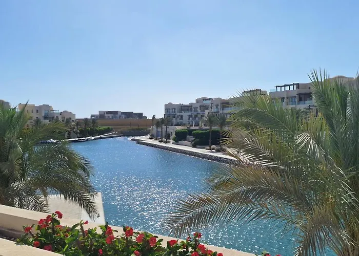 El Gouna, Modern 1br Fanadir Marina Terrace, Wifi, Parking Walk To Restaurants Apartment el-Guna